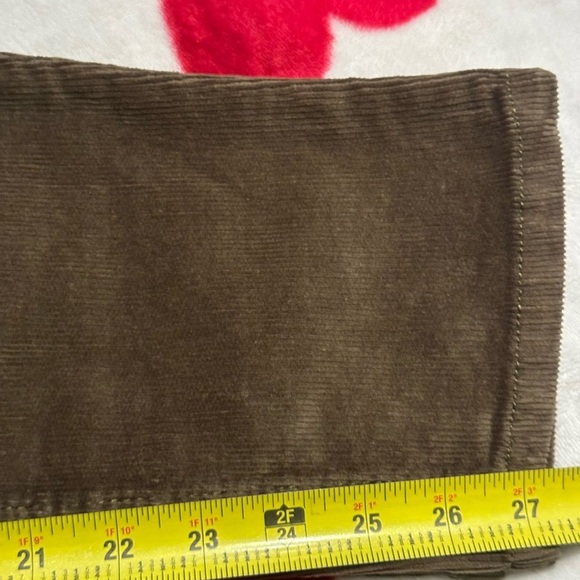 NWT Studio blue Kelly Skinny Corduroy Jeans Olive - Picture 7 of 11